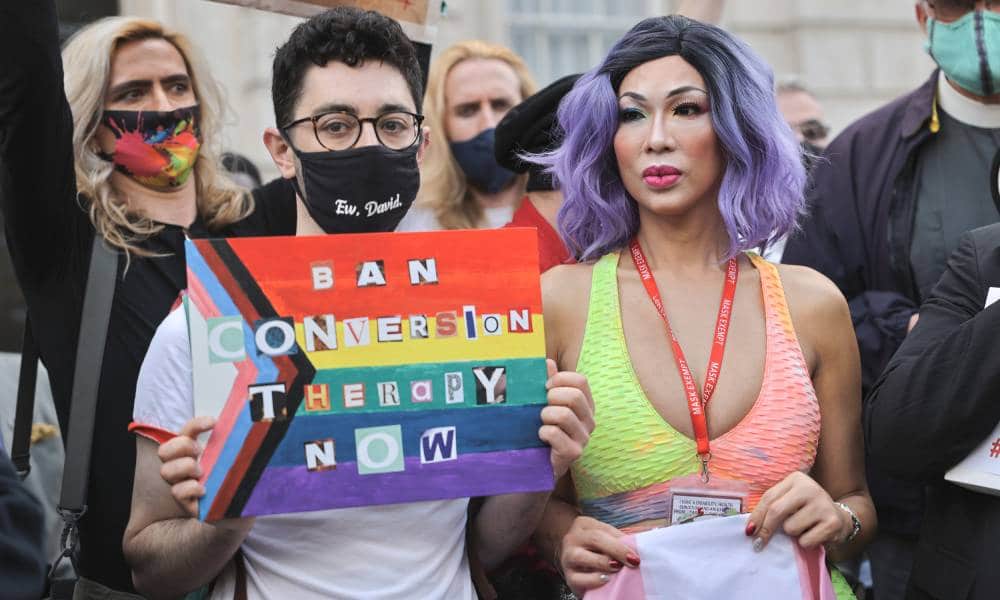 activist Ban conversion therapy now