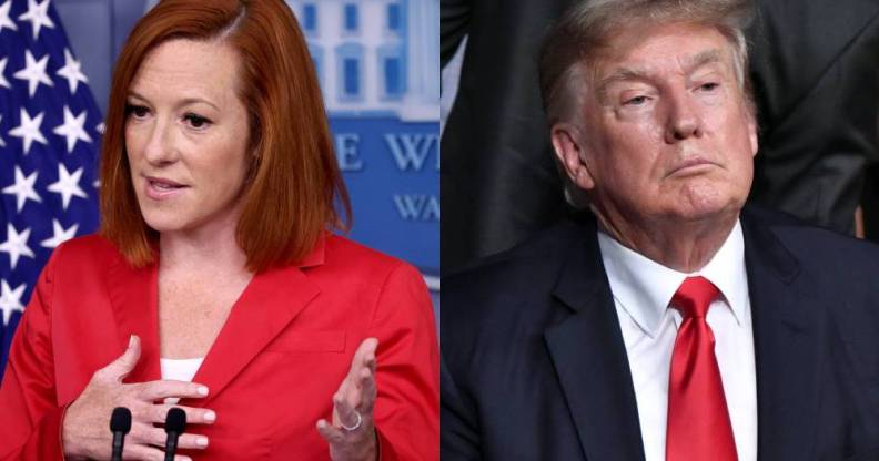 Jen Psaki Donald Trump