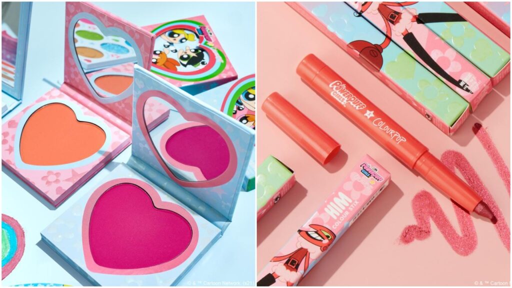 ColourPop x Powerpuff Girls collection