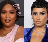 Lizzo and Demi Lovato