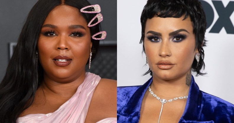 Lizzo and Demi Lovato