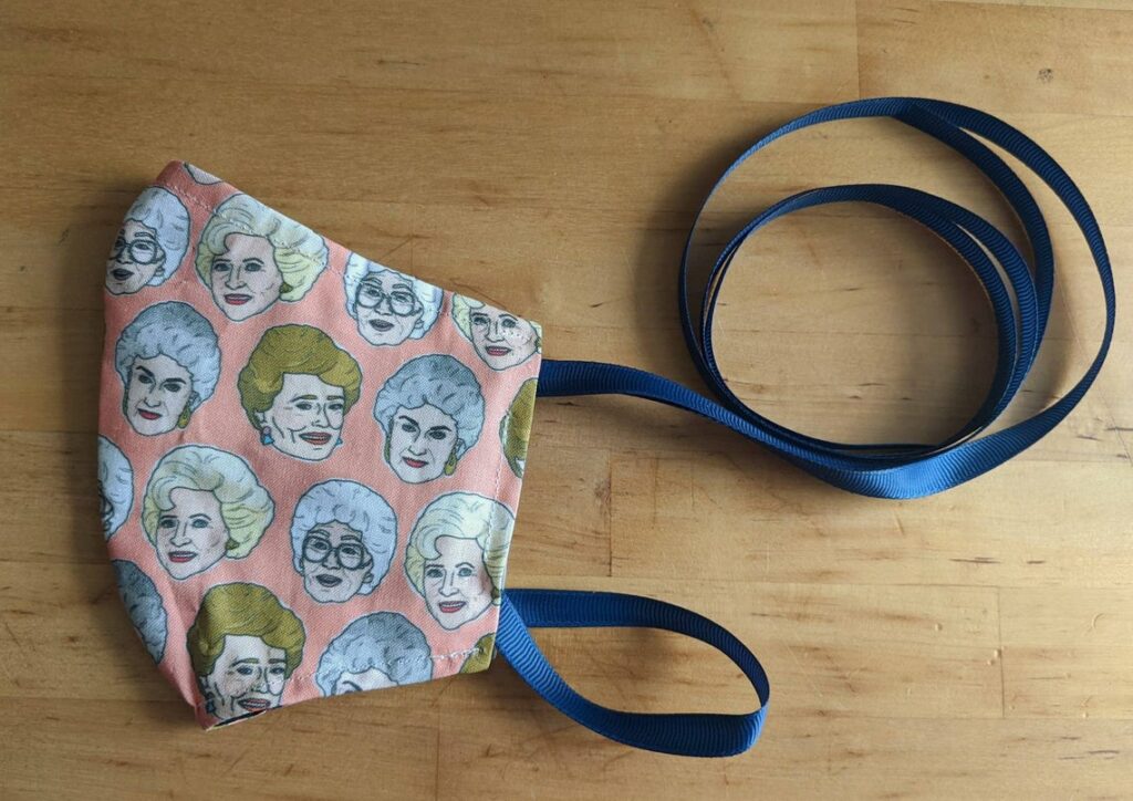 Golden Girls face mask