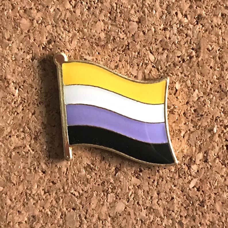 Non-binary pin