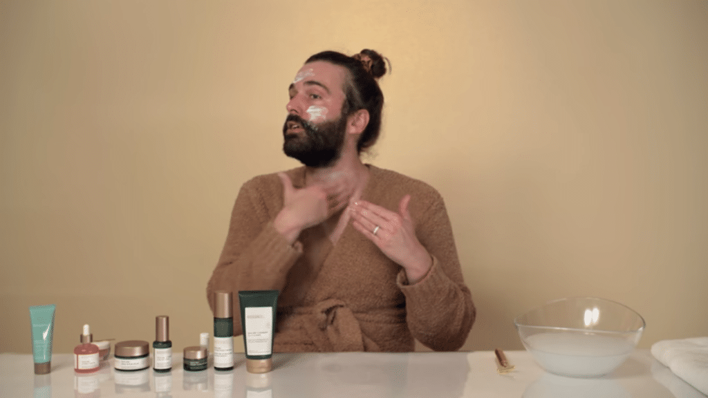 Jonathan Van Ness skincare routine