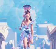 Ariana Grande in Fortnite The Rift Tour