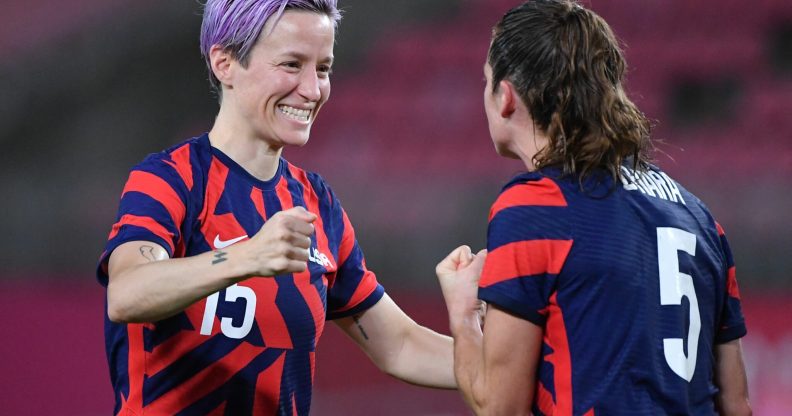 Megan Rapinoe Olympics football