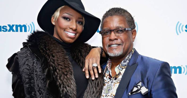 TV personality NeNe Leakes and husband Gregg Leakes visit the SiriusXM Studios