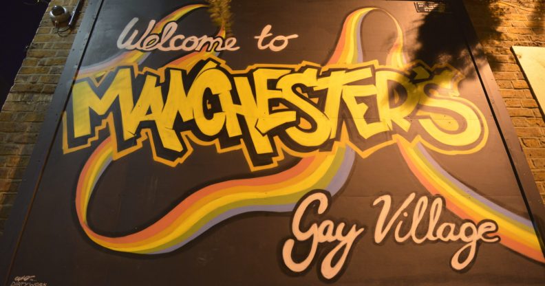 Manchester gay village pride condom lube