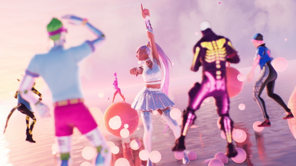 Ariana Grande in Fortnite The Rift Tour