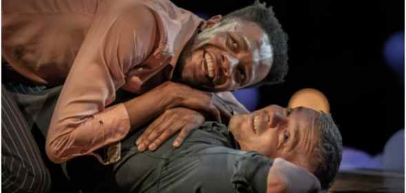 Omari Douglas and Russell Tovey star in Constellations