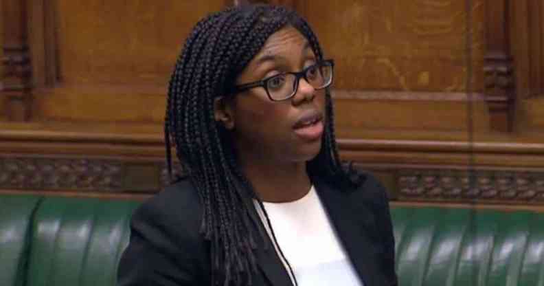 Equalities minster Kemi Badenoch