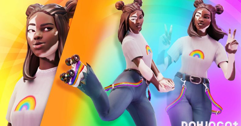 Dahja Cat Joy skin added to Fortnite