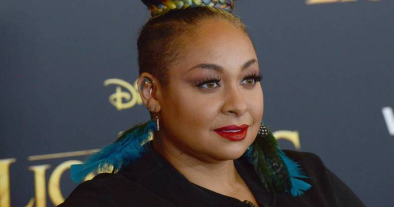 Raven-Symoné arrives for the premiere Of Disney's "The Lion King"