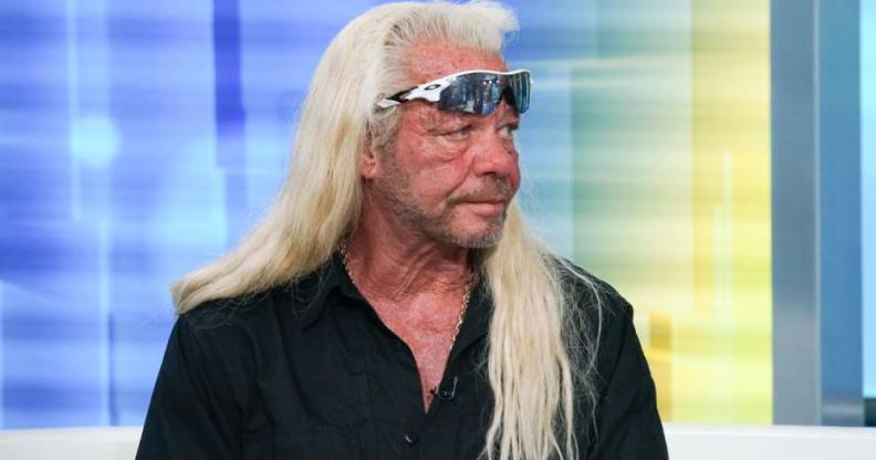 Duane Chapman aka Dog the Bounty Hunter appears on FOX and Friends in 2019