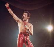 Queen's Freddie Mercury performs onstage during The Game Tour at Joe Louis Arena, 20 September 1980