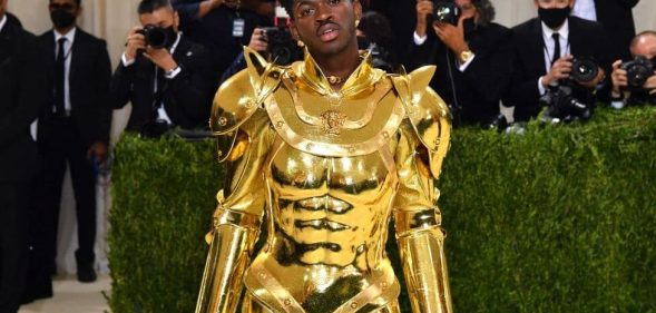 Lil Nas X debuts one of three Versace looks at the 2021 Met Gala