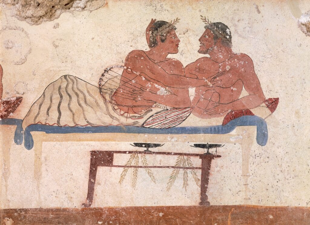 Ancient gay lovers, like those who made up the Sacred Band of Thebes