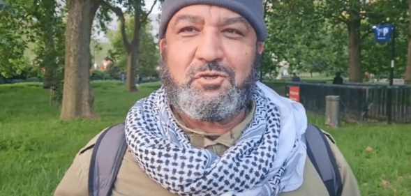 hate crime Omar Mohamad speakers corner London