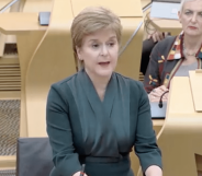 Nicola Sturgeon speaks in parliament