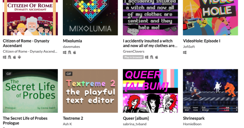 itch.io transgender artists bundle