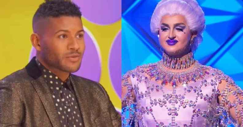 Side by side image of Canada’s Drag Race star Ilona Verley and Jeffrey Bowyer-Chapman