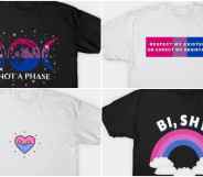 These t-shirts are the perfect way to rep your bi pride on Bi Visibility Day and all-year round.