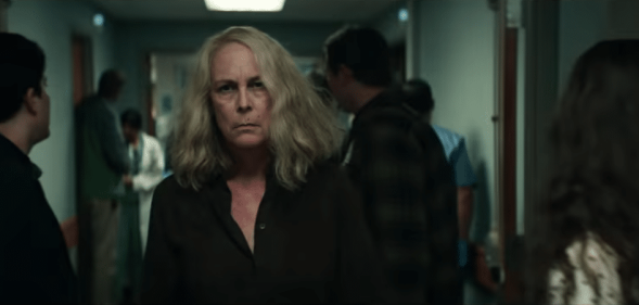 Jamie Lee Curtis returns as Laurie Strode in Halloween Kills.