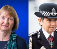 Headshots of Harriet Harman and Cressida Dick