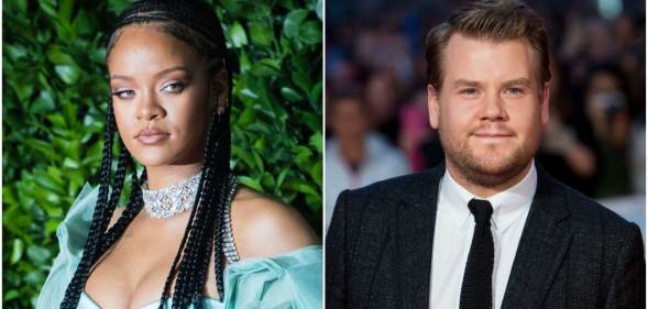 Rihanna is teaming up with James Corden ahead of the release of Savage x Fenty Vol. 3.