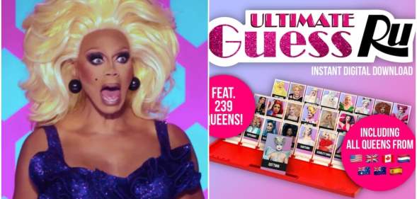 The RuPaul's Drag Race edition of classic game Guess Who? features 239 queens from the franchise.