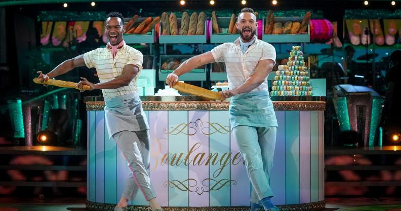 Strictly Johannes Radebe moved to tears over John Whaite partnership