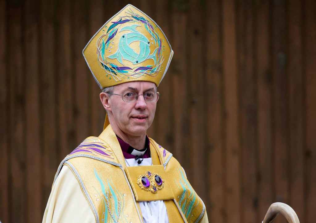 Justin Welby arrives for his enthronement