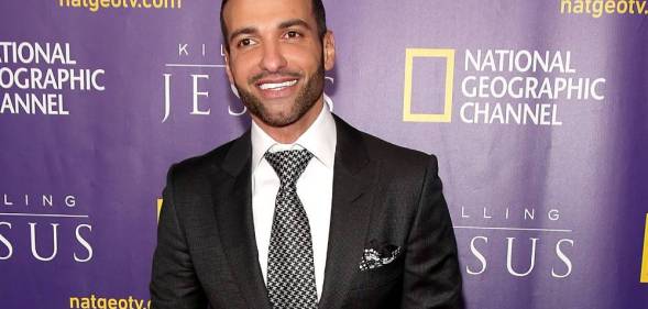 Haaz Sleiman attends the world premiere of National Geographic Channel's 'Killing Jesus'