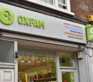 An Oxfam charity bookshop in central London