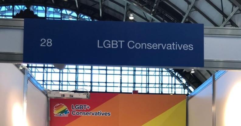 LGBT Conservatives were placed in Section 28 at the Conservative party conference