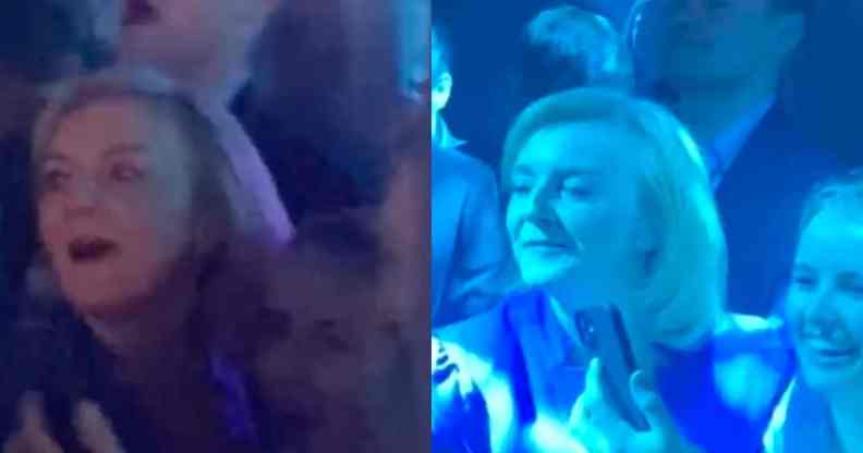 Liz Truss dancing at Cruz 101 in Manchester