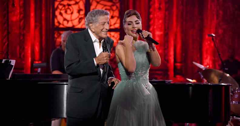 Tony Bennett and Lady Gaga