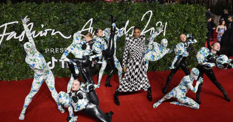 Billy Porter attends The Fashion Awards 2021