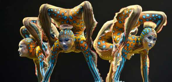 Cirque du Soleil contortionists