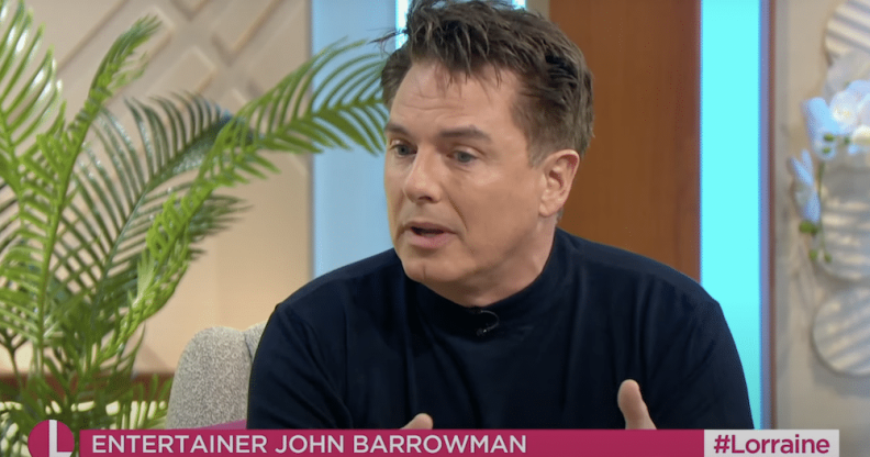 John Barrowman appears on Lorraine