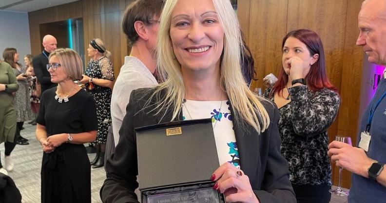 Bobbi Pickard at the London Stock Exchange