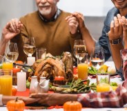 Family celebrates Thanksgiving