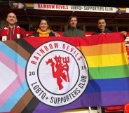 Manchester United's LGBT fan group targeted by pathetic homophobes