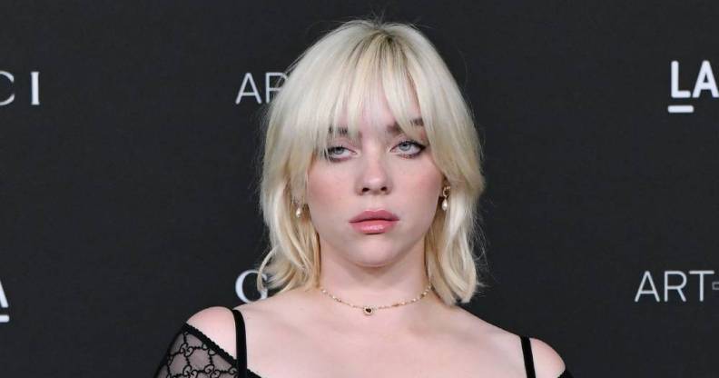 Singer Billie Eilish attends 10th Annual LACMA ART+FILM GALA Presented By Gucci in November 2021