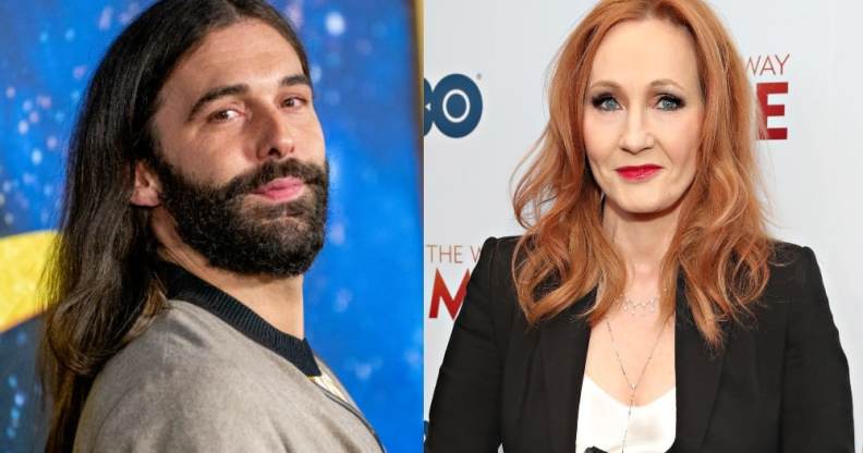 Queer Eye's Jonathan Van Ness and JK Rowling