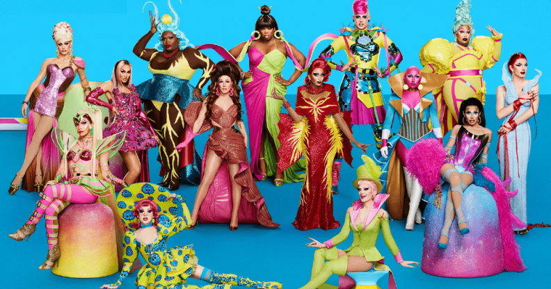 The cast of RuPaul's Drag Race season 14.