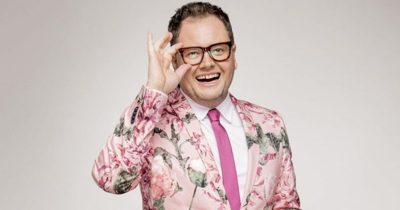 Alan Carr will continue his Regional Trinket tour in 2022.