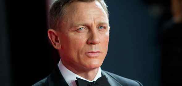 Daniel Craig in a tux and bow tie