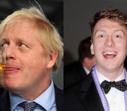 Boris Johnson and Joe Lycett