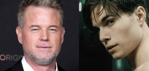 Actor Eric Dane and Young Cal Jacobs